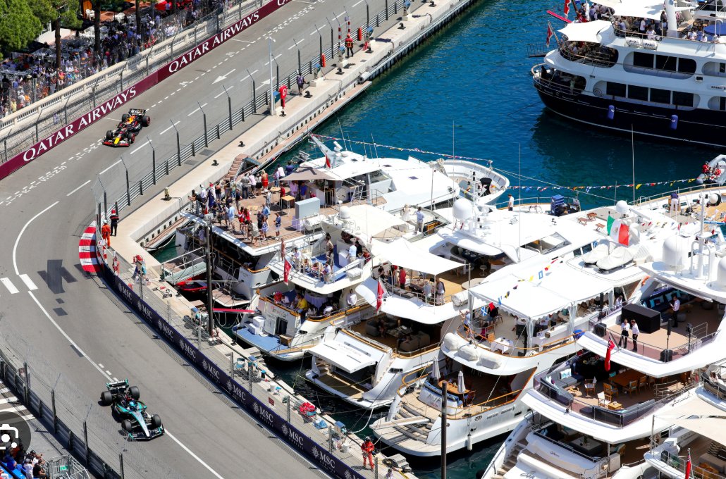 Yacht Monaco harbor